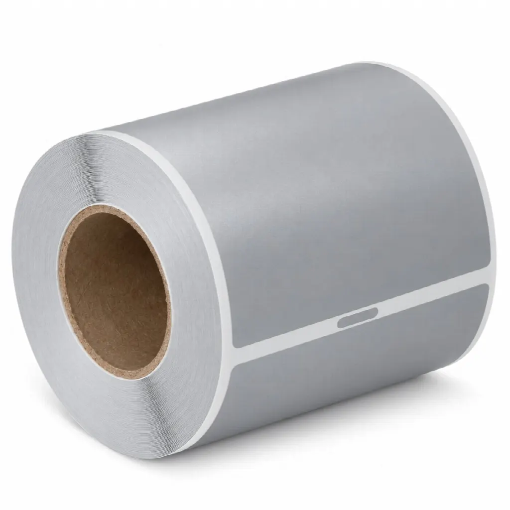Etichette per bagagli CoatCheck, 14×160 biglietti, grigio argento