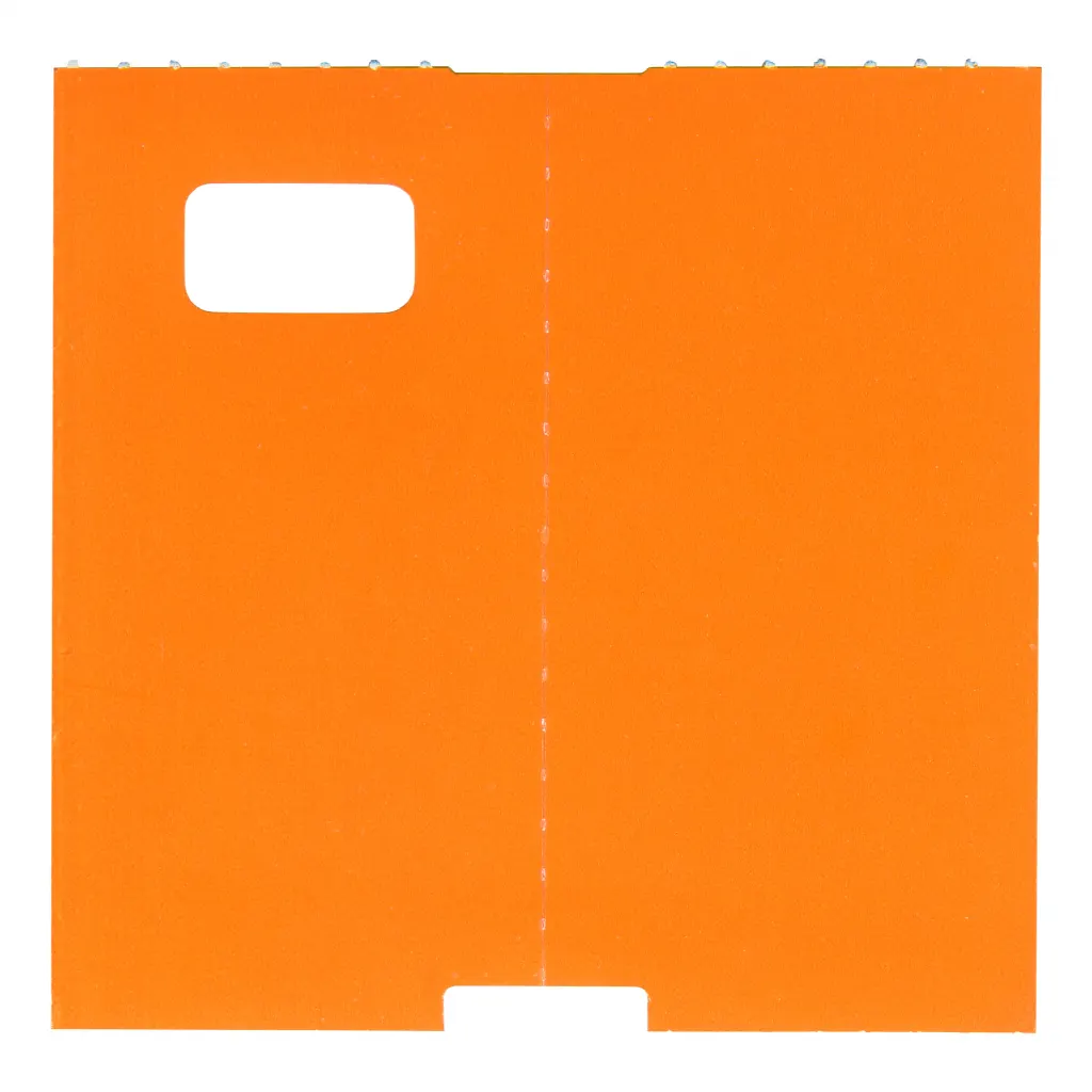 Coatcheck Garderobetickets, 14 Rollen x 325 Tickets, Orange.