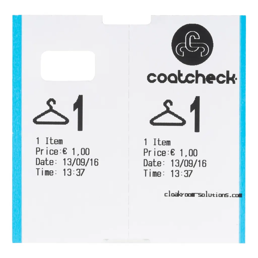 Coatcheck+ Ticketdrucker + Tastatur