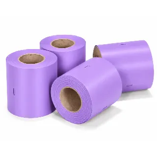 Coatcheck roll, ‘economy’ entrance tickets without control strip, 14 x 550 tickets, purple